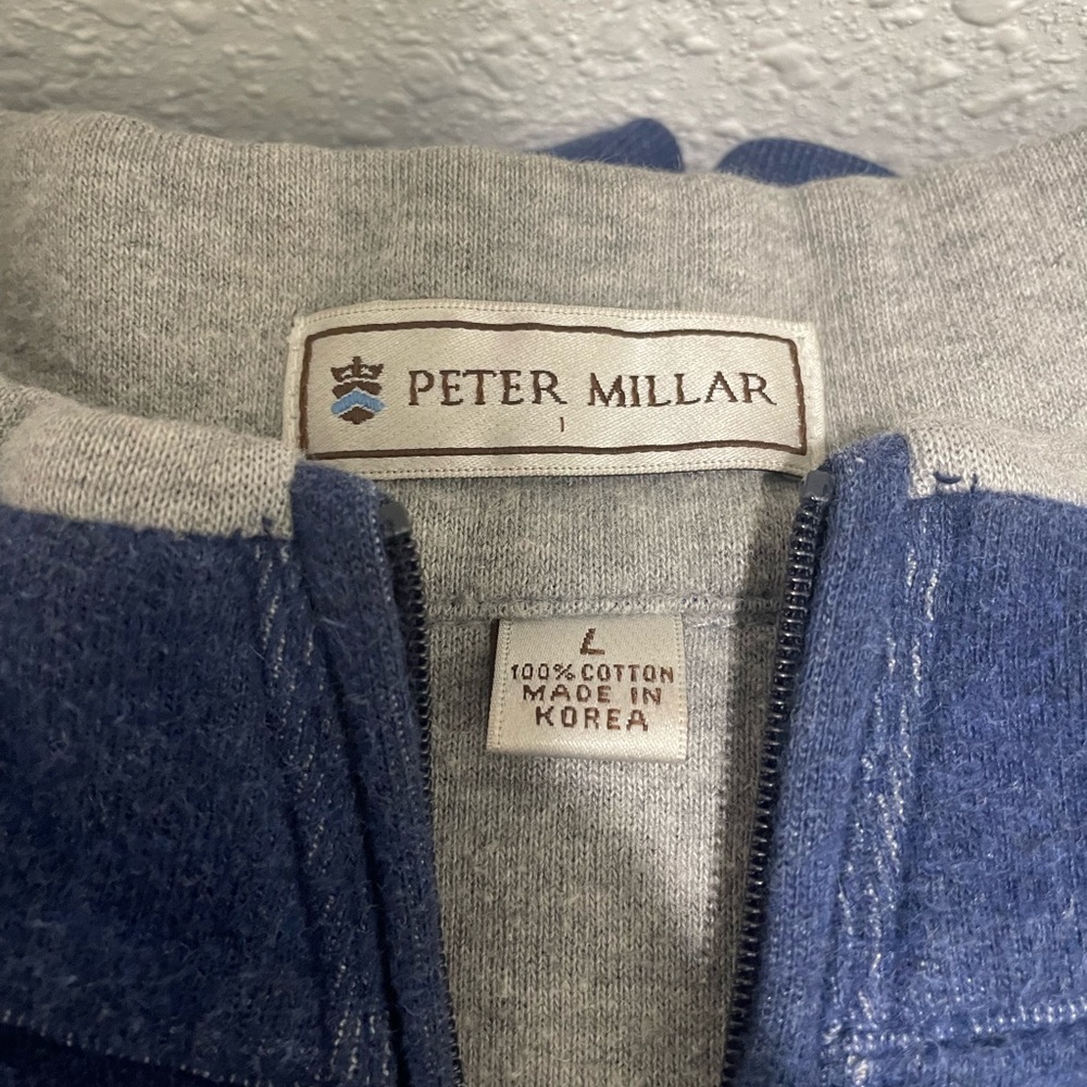 Blue Peter Millar Long-sleeve Crew Size Large